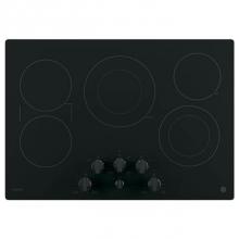 GE Profile Series PP7030DJBB - GE Profile 30'' Built-In Knob Control Electric Cooktop