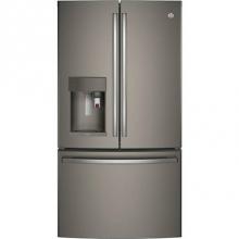 GE Profile Series PYE22PMKES - GE Profile? Series ENERGY STAR 22.2 Cu. Ft. Counter-Depth French-Door Refrigerator with Keurig