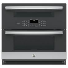 GE Profile Series PT9200SLSS - GE Profile 30'' Built-In Twin Flex Convection Wall Oven