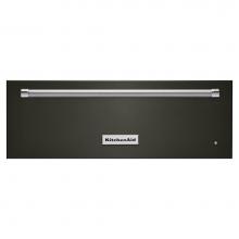 Kitchen Aid KOWT100EBS - 30'' Black Stainless Warming Drawer