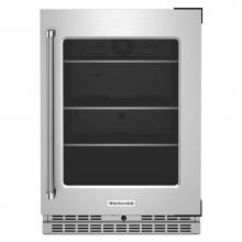 Kitchen Aid KURR314KSS - 24 Kad Step Right Swing Refrigerator