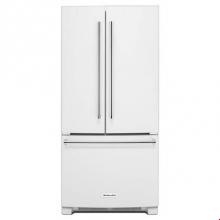 Kitchen Aid KRFF302EWH - 22 cu.ft. French Door Bottom-Freezer Refrigerator