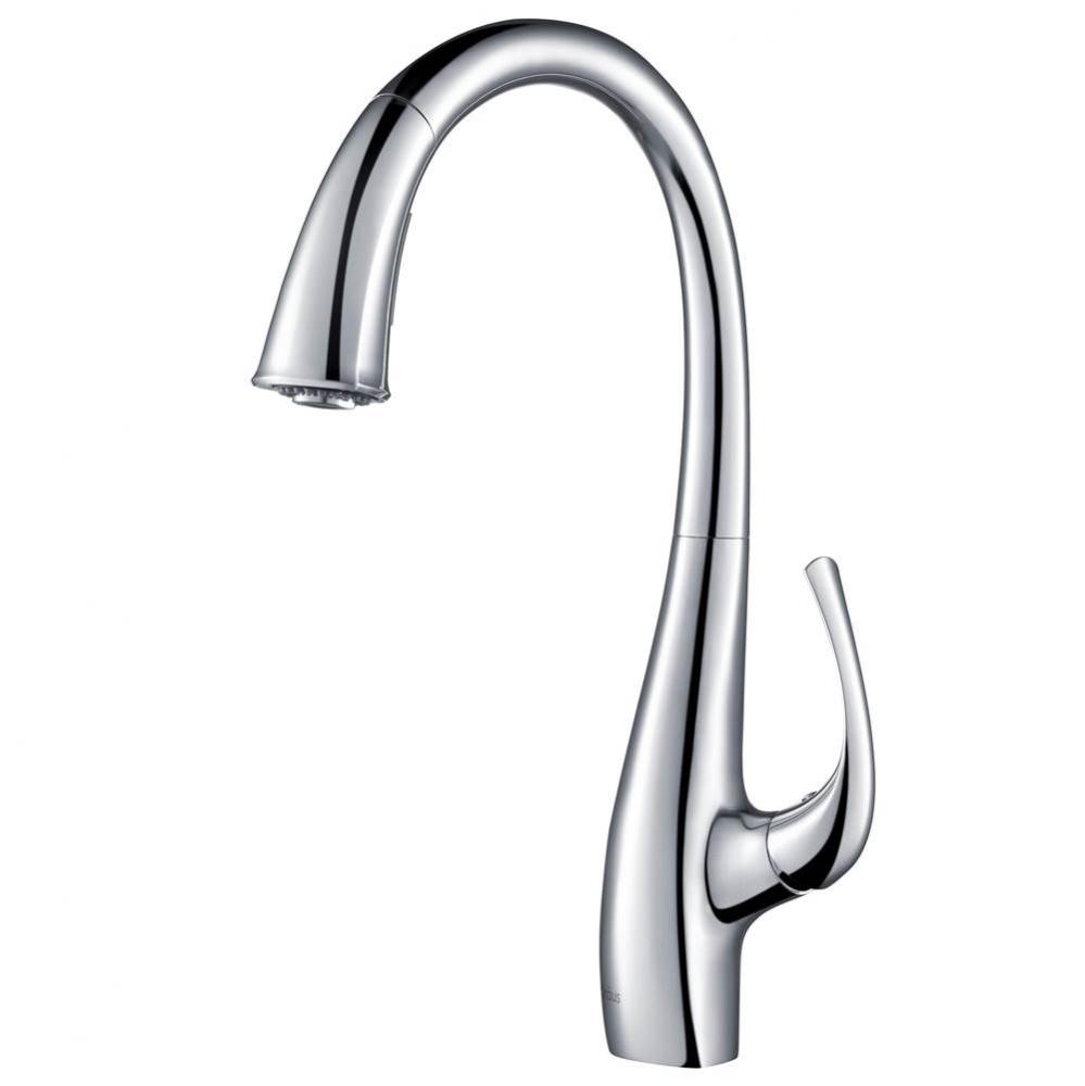 Ansel Dual Function Pull-Down Kitchen Faucet, Chrome Finish