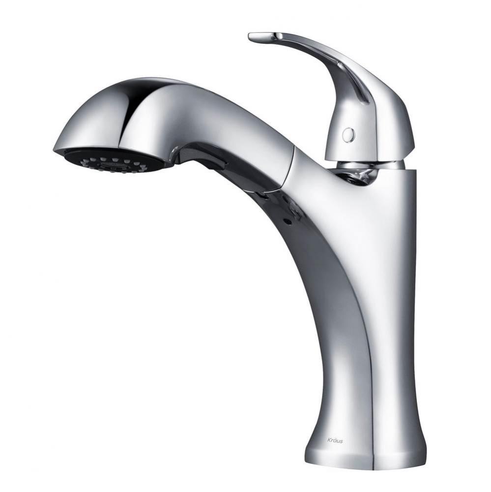 Oren Dual Function Pull-Out Kitchen Faucet, Chrome Finish