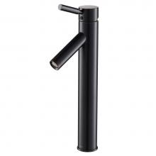 Kraus FVS-1002ORB - KRAUS Sheven Tall Vessel Bathroom Faucet with Pop-Up Drain, Oil Rubbed Bronze Finish