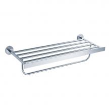 Kraus KEA-12242CH - Bathroom Accessories - Bath Towel Rack with Towel Bar in Chrome