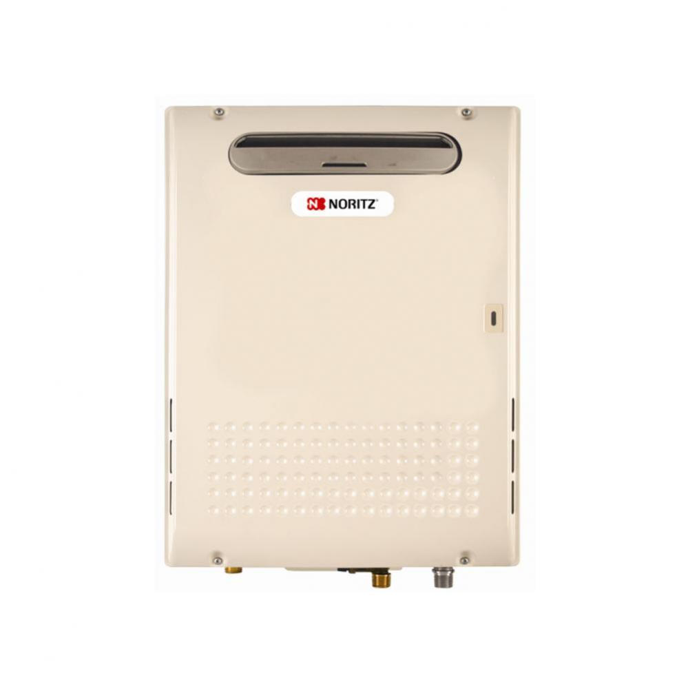 Noritz 9.8 GPM Natural Gas High-Efficiency Outdoor Tankless Water Heater 12-Year Warranty