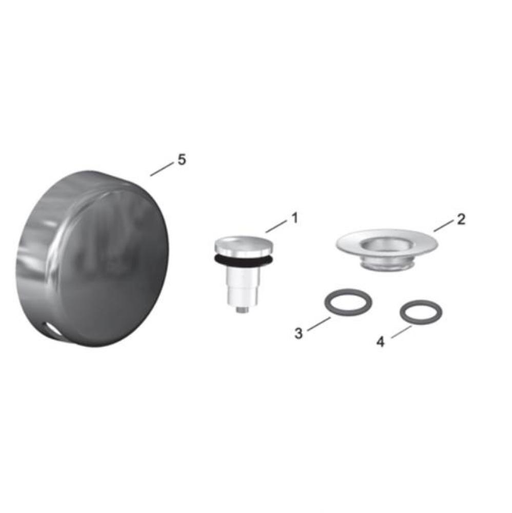 Quicktrim Innovator Foot Actuated Trim Kit Champagne Bronze