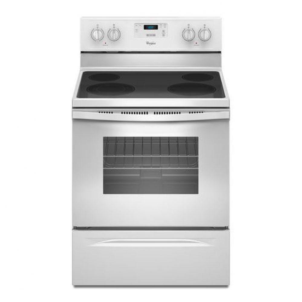 4.8 Cu. Ft. Freestanding Electric Range with FlexHeat? Dual Radiant Element