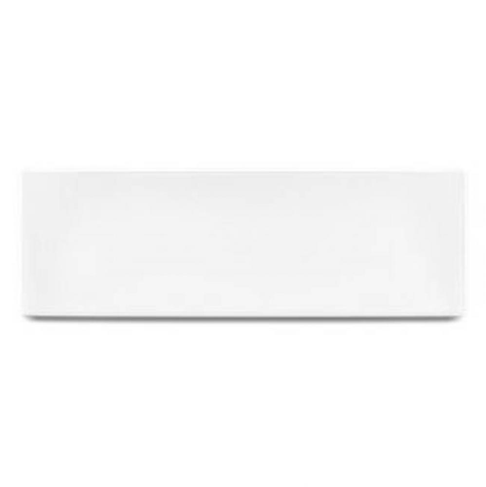 10&apos;&apos; PEDESTAL WITHOUT DRAWER, WHITE