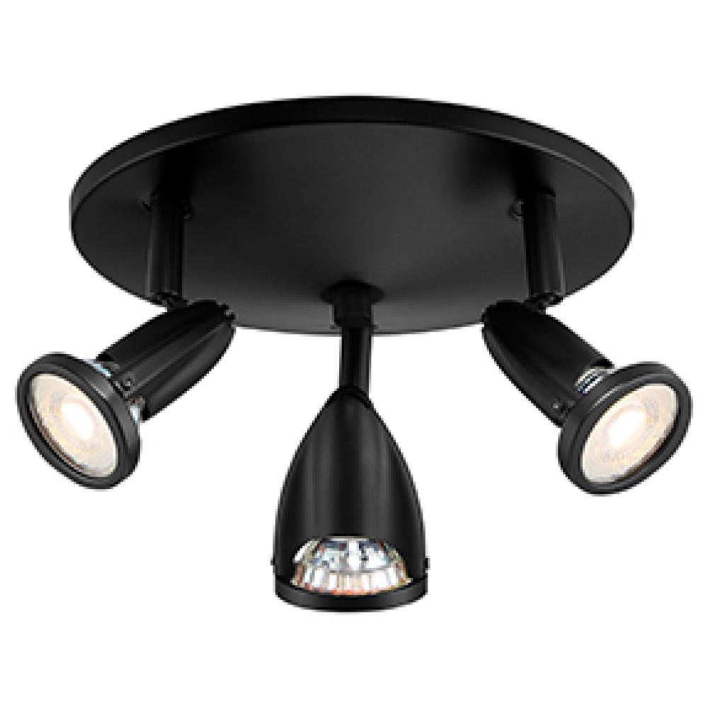 3 Light Adjustable LED Flush Mount