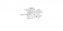 Modern Forms US - Fans Only FH-W1802-26L-MW - Vox Flush Mount Ceiling Fan