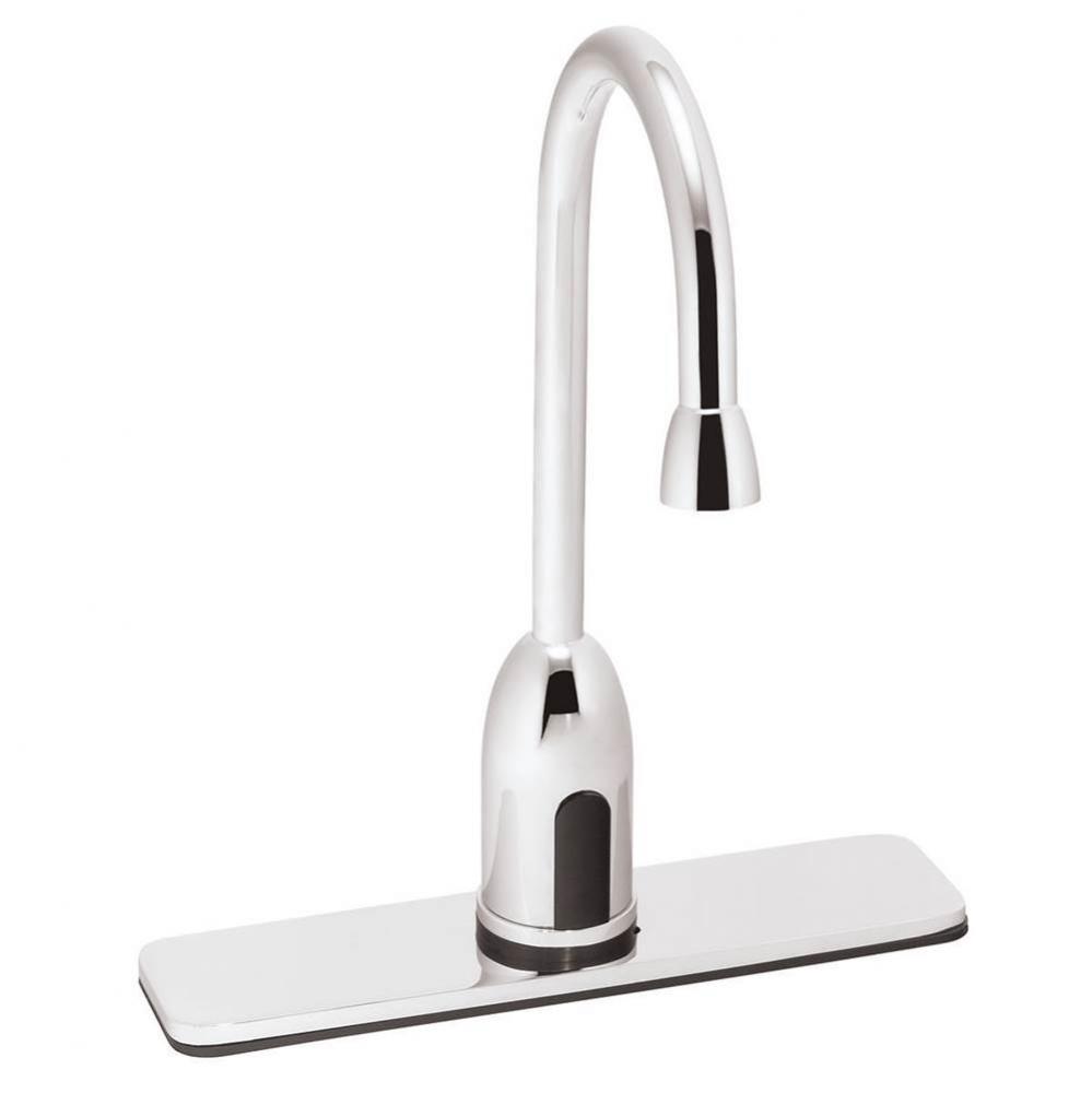 SensorFlo Gooseneck S-9121-CA-E Battery Powered Sensor Faucet