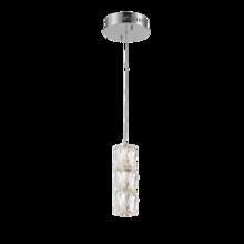 Elegant 3500D1C - Polaris LED Light Chrome Pendant Clear Elegant Cut Crystal