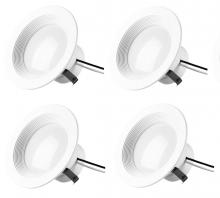 Elegant R41227RF1-4PK - 4 Inch Retrofit, 2700k, 100 Degree, Cri90, Es, Ul, 12w, 65w Equivalent, 50000hrs, Lm750, Dimmable