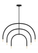 Visual Comfort & Co. Studio Collection DJC1126MBK - Hadden Large Chandelier