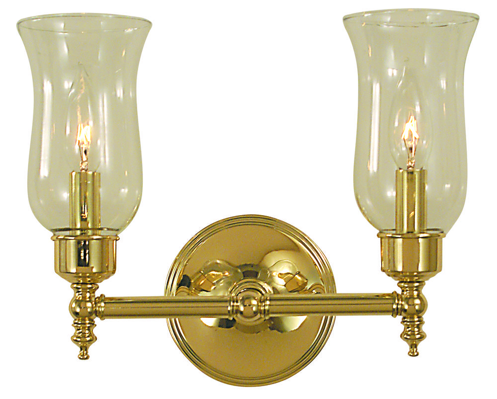 2-Light Polished Silver Sheraton Sconce