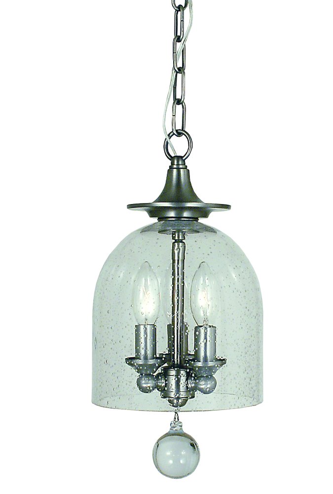 3-Light Mahogany Bronze Hannover Pendant