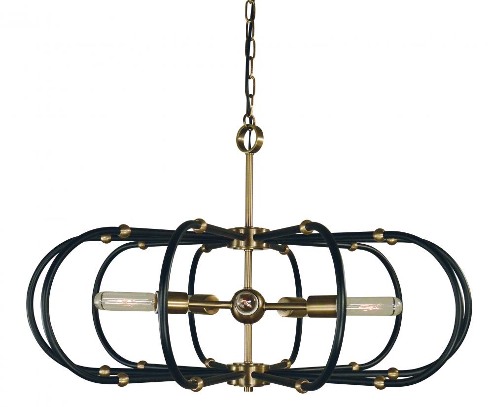 5-Light Pulsar Dining Chandelier