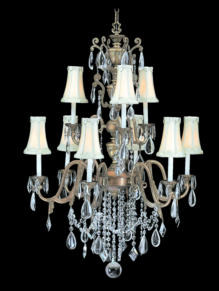 Nine Light Chandelier from the Czarina Collection