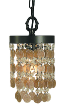 Framburg 2480 BN - 1-Light Brushed Nickel Naomi Pendant