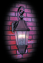 Framburg 8742 SBR/R - 3-Light Siena Bronze Normandy Exterior Wall Mount