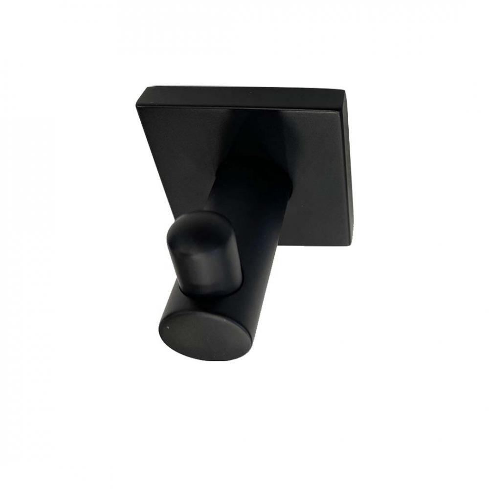 Square Style Robe Hook - Matte Black(US19)