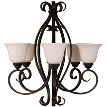 HOMEnhancements 15675 - Presidio Series 5-Light Chandelier