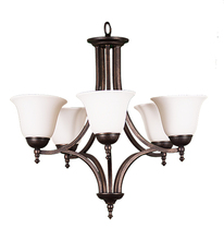 HOMEnhancements 16218 - Austin Upgrade 5-Light Chandelier - RB