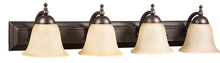 HOMEnhancements 16335 - Austin 4-Light Tea Stained Vanity -RB