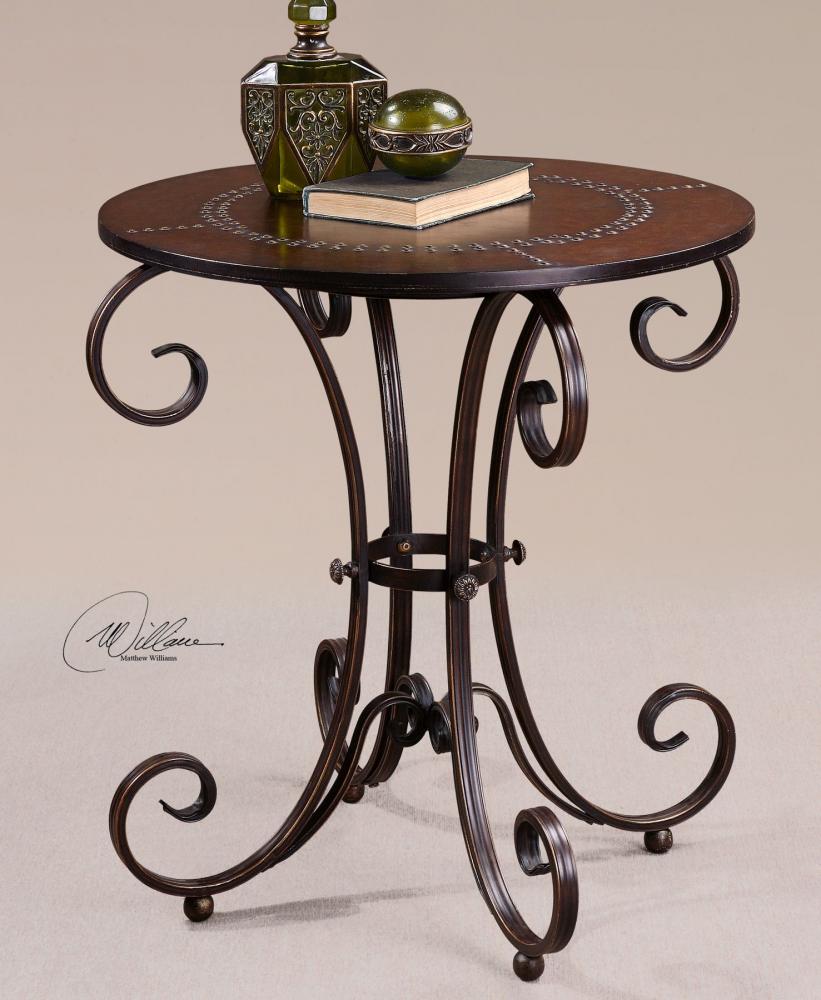 Lyra Round Accent Table