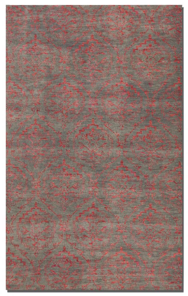 Tikapur 8 X 10 Hand Knotted Wool Rug