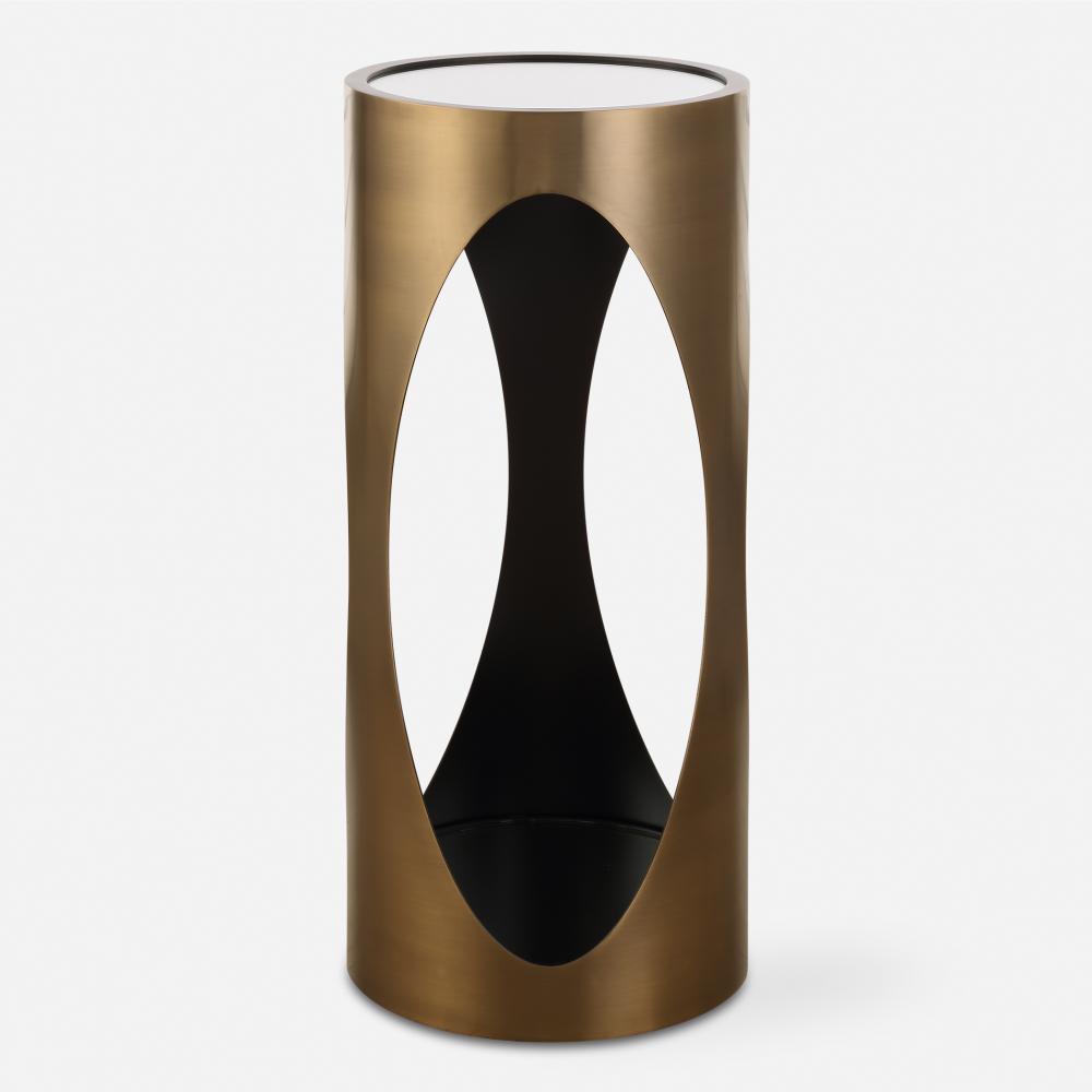 Achilles Brass Drink Table