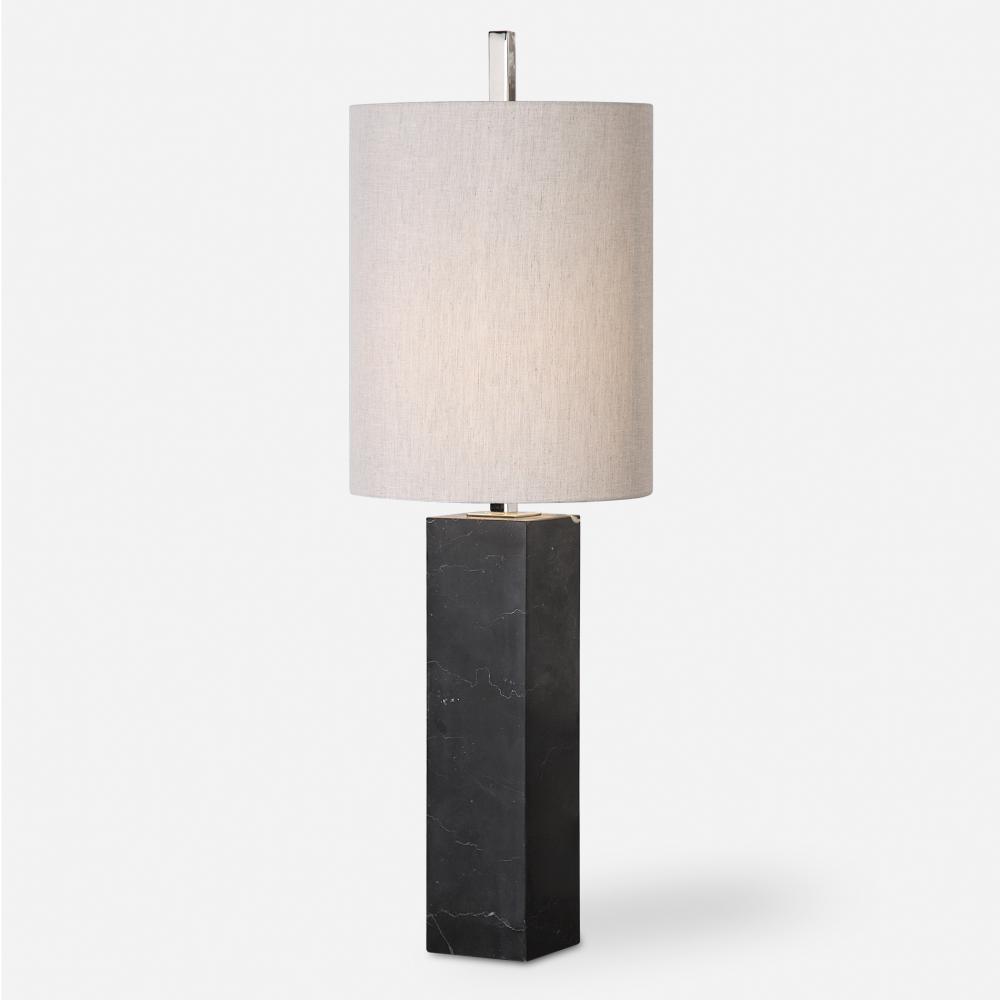 Uttermost Delaney Marble Column Accent Lamp