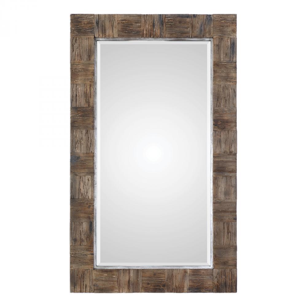 Uttermost Barlow Rustic Wood Mirror