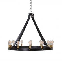 Uttermost 21280 - Marlow 12 Light Circle Chandelier