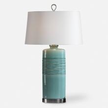 Uttermost 27569 - Rila Distressed Teal Table Lamp