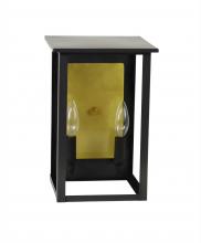 Northeast Lantern 8991R-DB-LT2-CSG-BR85 - Large Ashford With Rectangle Reflector Wall Mount Light