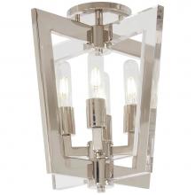 George Kovacs P1379-613 - Crystal Chrome - 4 Light Flush