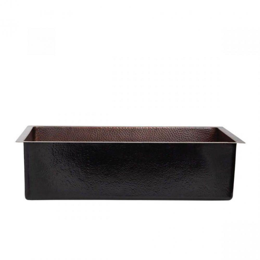 Copper Single Bowl Farmhouse Sink