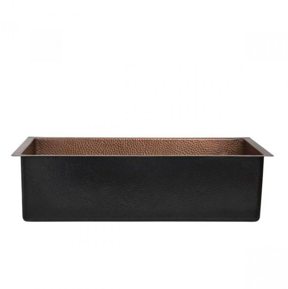 Copper Single Bowl Farmhouse Sink