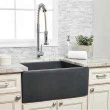 Maidstone 139-SB8-16 - 24'' x 18'' Reversible Fireclay Farmhouse Sink