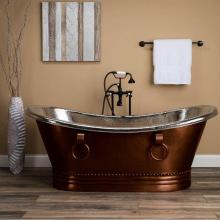 Maidstone 3DS66-0-BS-R - EL Cobre Copper Freestanding Tub