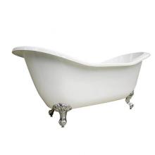 Maidstone 1202ds72-7-6 - Amandine Acrylic Slipper Clawfoot Tub