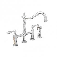 Maidstone 144-BRC1-1MC8 - Adriana Sink Faucet - Bridge Style