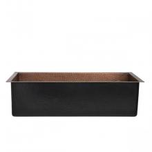 Maidstone 335DM - Copper Single Bowl Farmhouse Sink