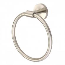 Maidstone RINGA-12 - Amara Bathroom Collection Towel Ring - Vibrant Brushed Nickel