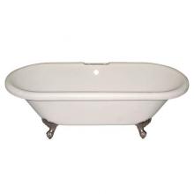 Maidstone 1202de66-0-6 - Kris Acrylic Double Ended Clawfoot Tub