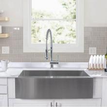 Maidstone SS33F - 33'' X 21'' Stainless Steel Single Bowl Farmhouse Sink