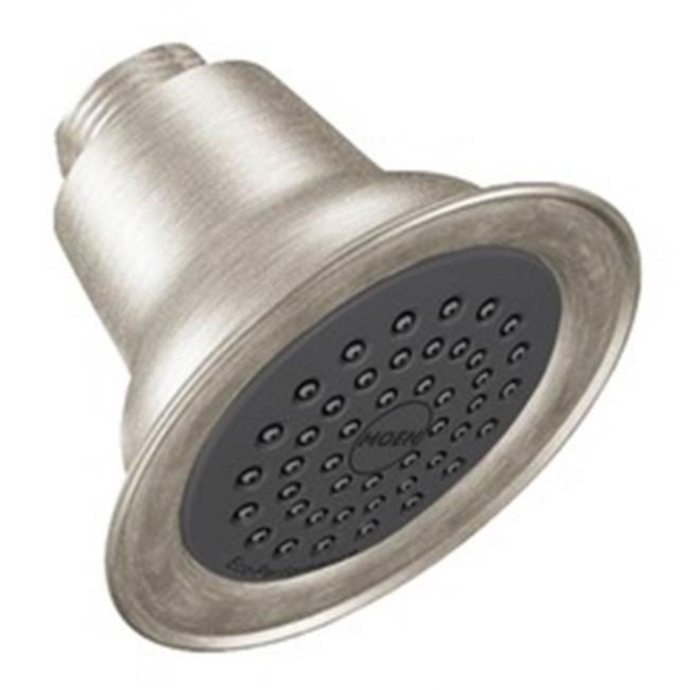 Classic brushed nickel showerhead